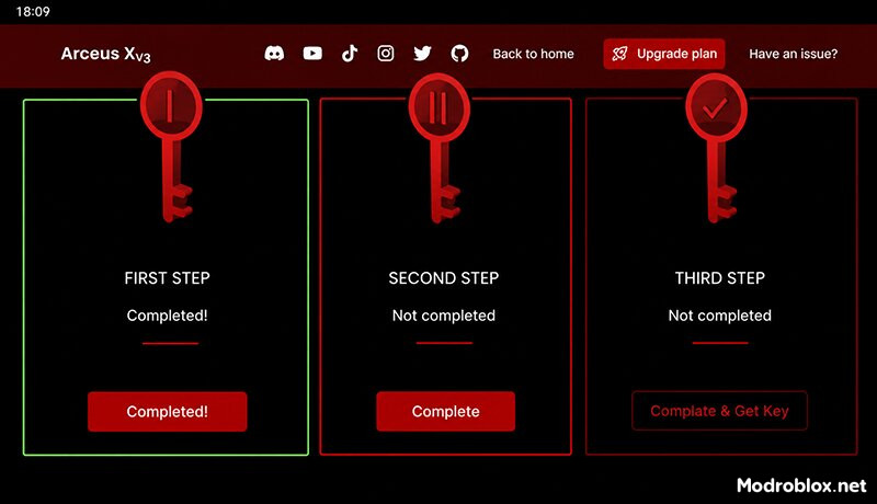 Tại mục Second Step các bạn nhấn vào Complete