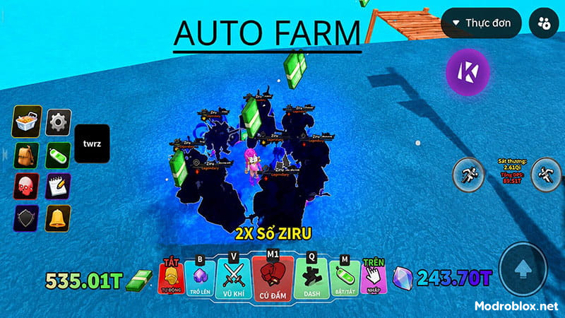 Chiến đấu với tính năng MOD trong game