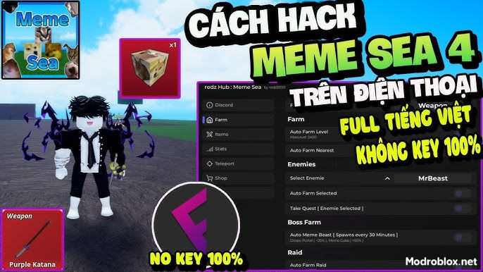 Tải Meme Sea Update 4 APK + Script