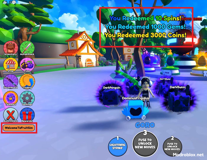 Nhập trực tiếp Code game vào khung Enter Code và Enter